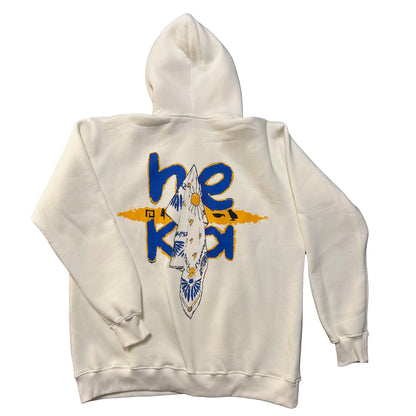 HEKA Hoodie[White/Black]
