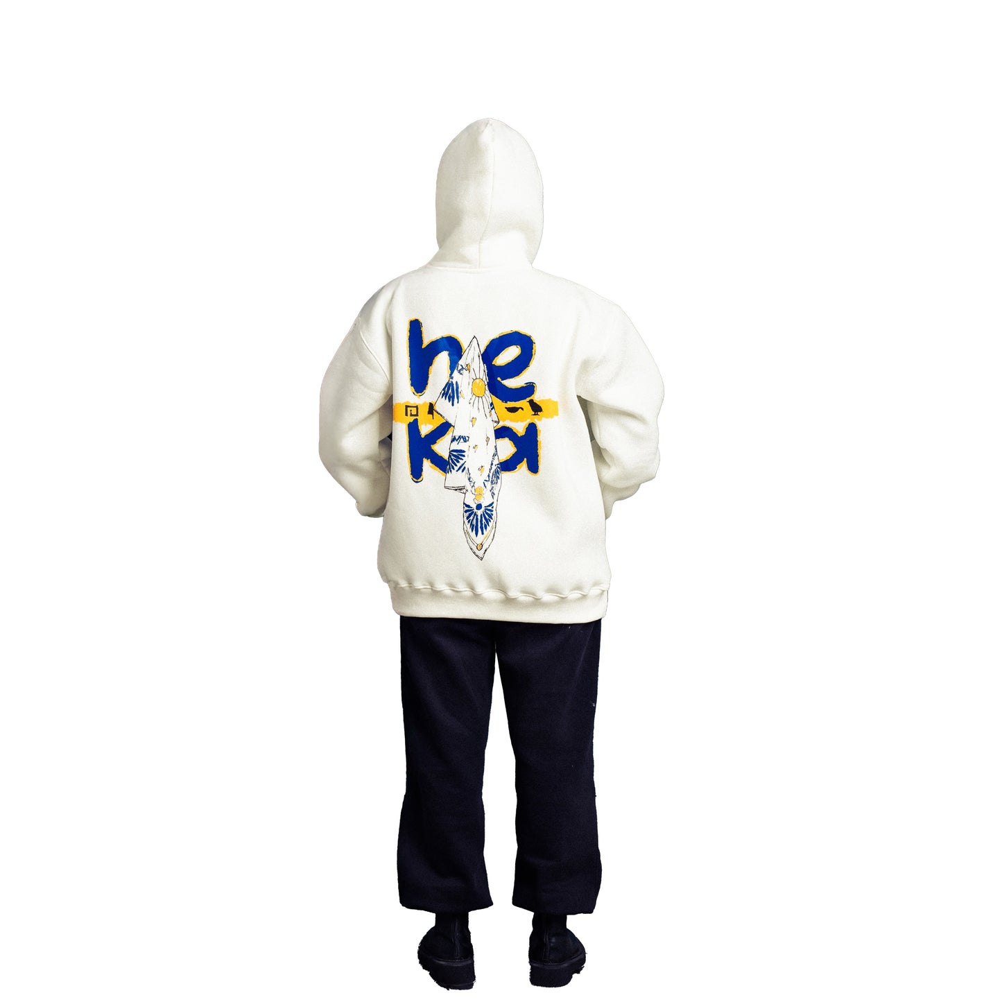 HEKA Hoodie[White/Black]